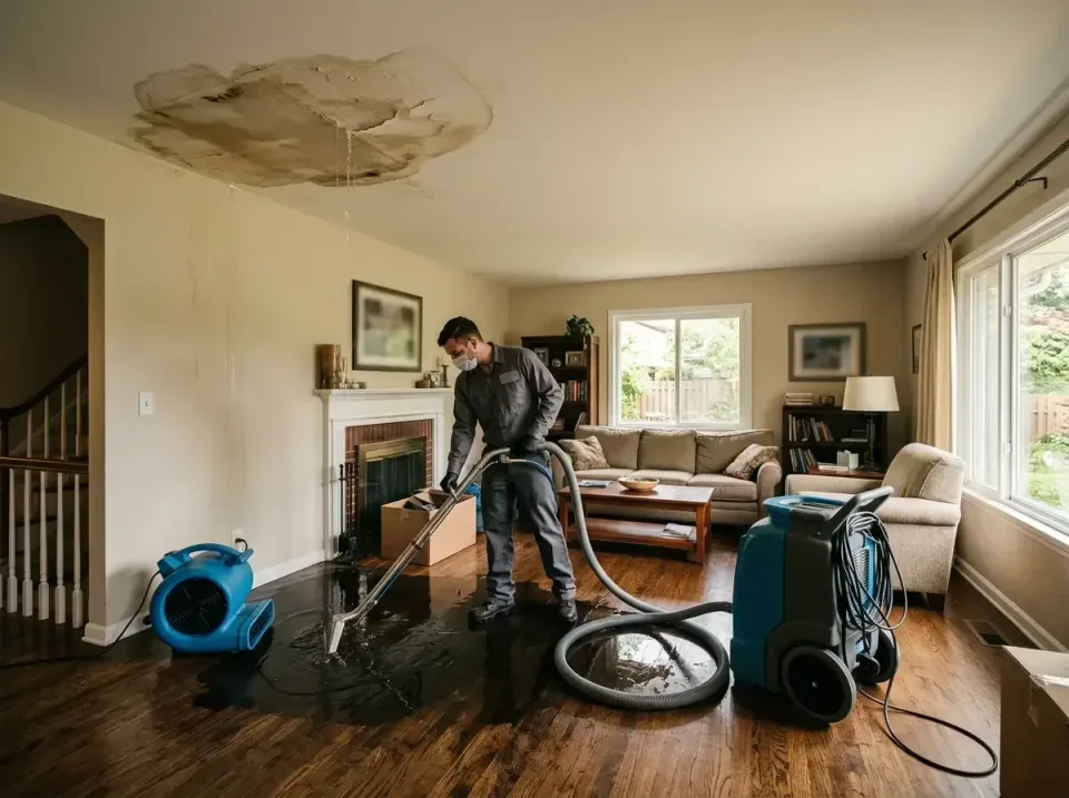 attic-pipe-burst-ceiling-drip-008 — frequently asked questions, Water Damage Restoration & Carpet Care in Ravensworth, VA